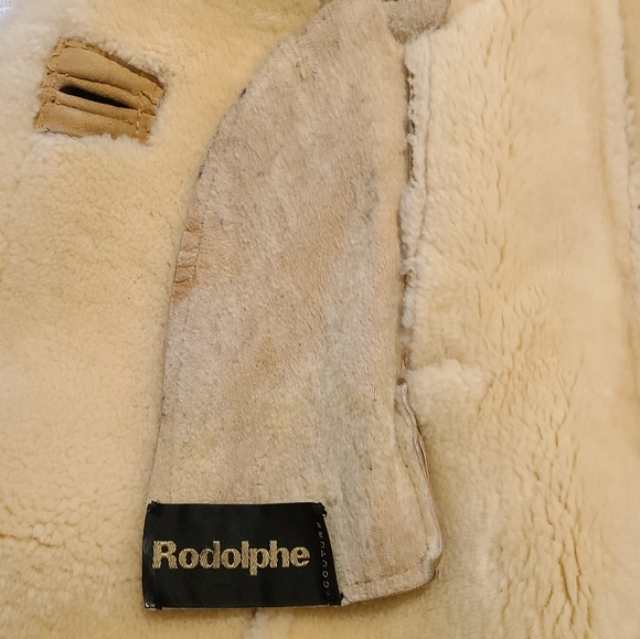 Shearling long coat - Picture 9 of 17